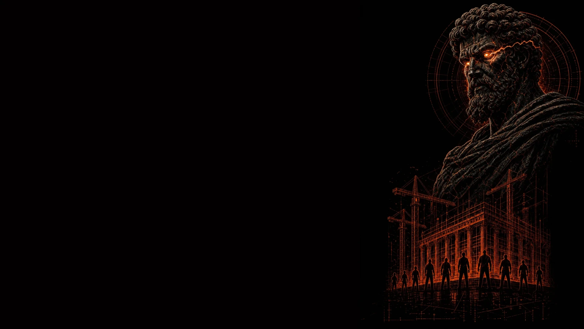 A blueprint of a structure being engineered