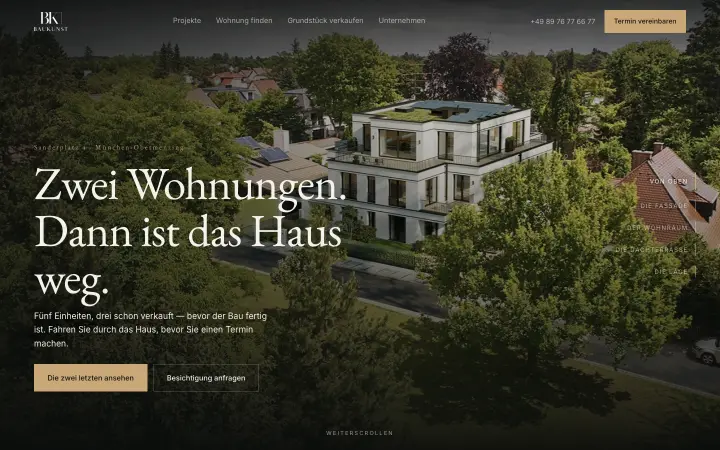 Entwurf für BK Baukunst