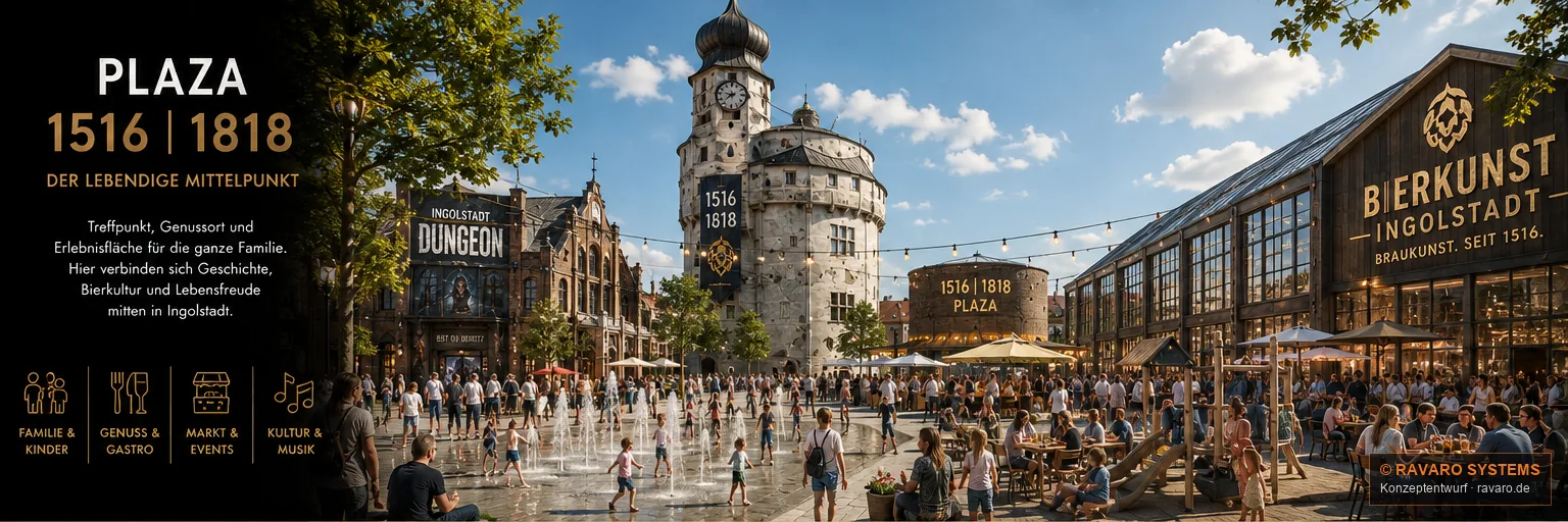 1516 | 1776 | 1818 Ingolstadt — A meeting point for families by day