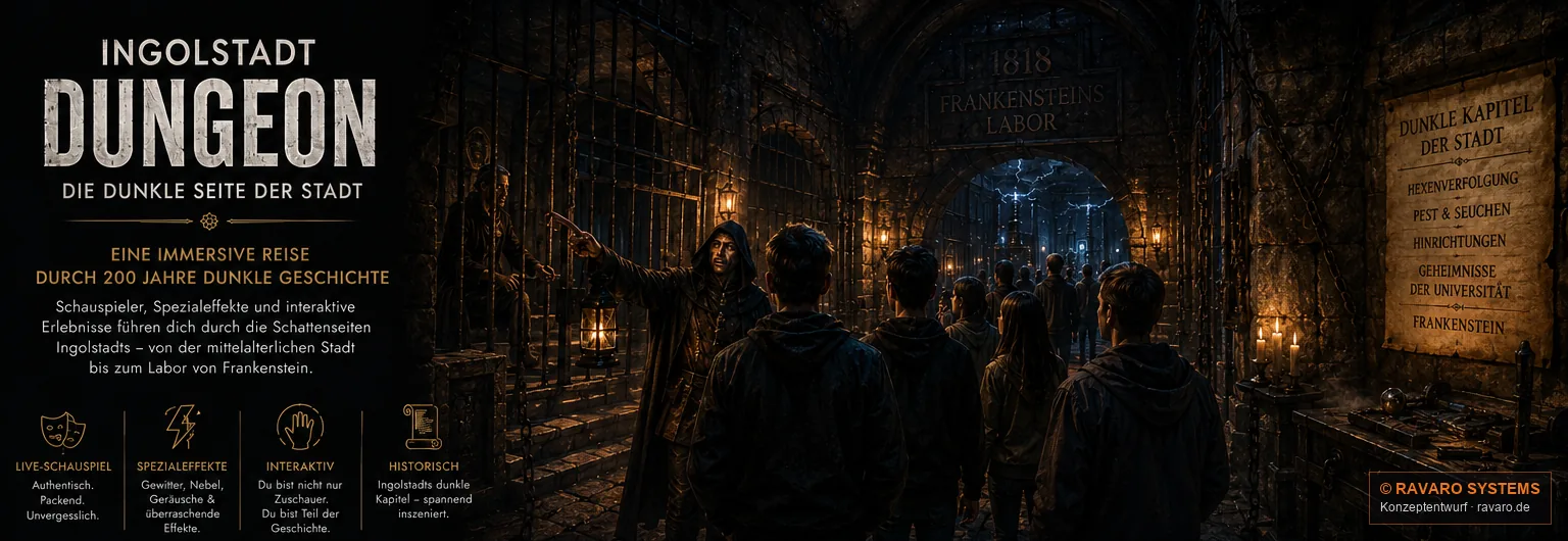 1516 | 1776 | 1818 Ingolstadt — A journey through 200 years of dark history — witch trials, plague, executions, the secrets of the university